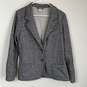 Allison Joy grey and black casual blazer